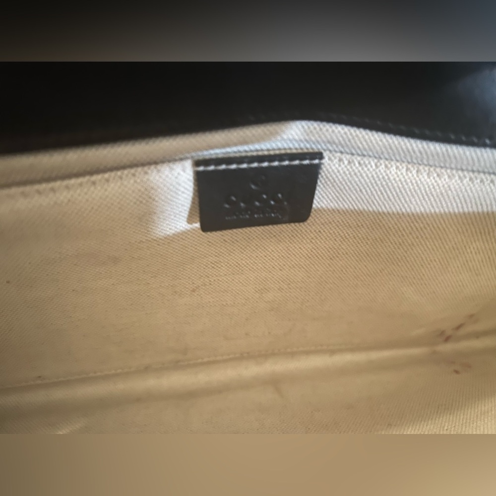 Gucci Black Patent Leather Clutch - Picture 5 of 8